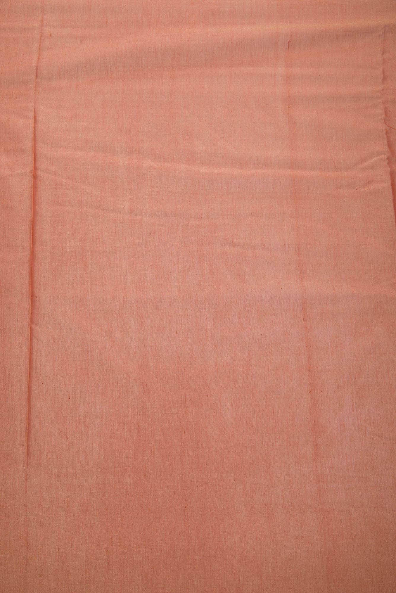 Golden Peach Mysore Georgette Dress Material