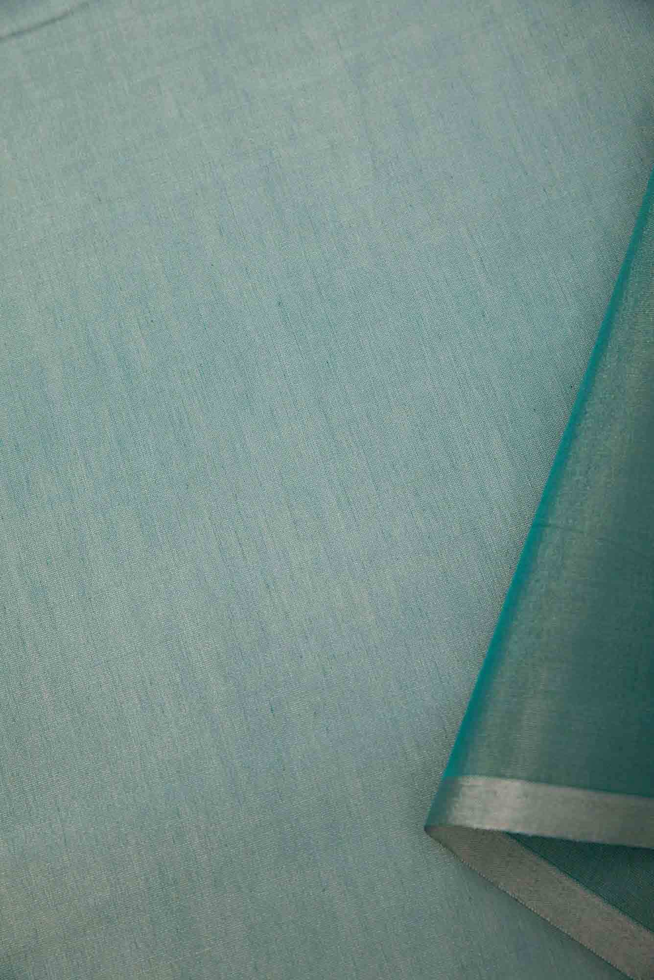 Blue Mysore Georgette Dress Material