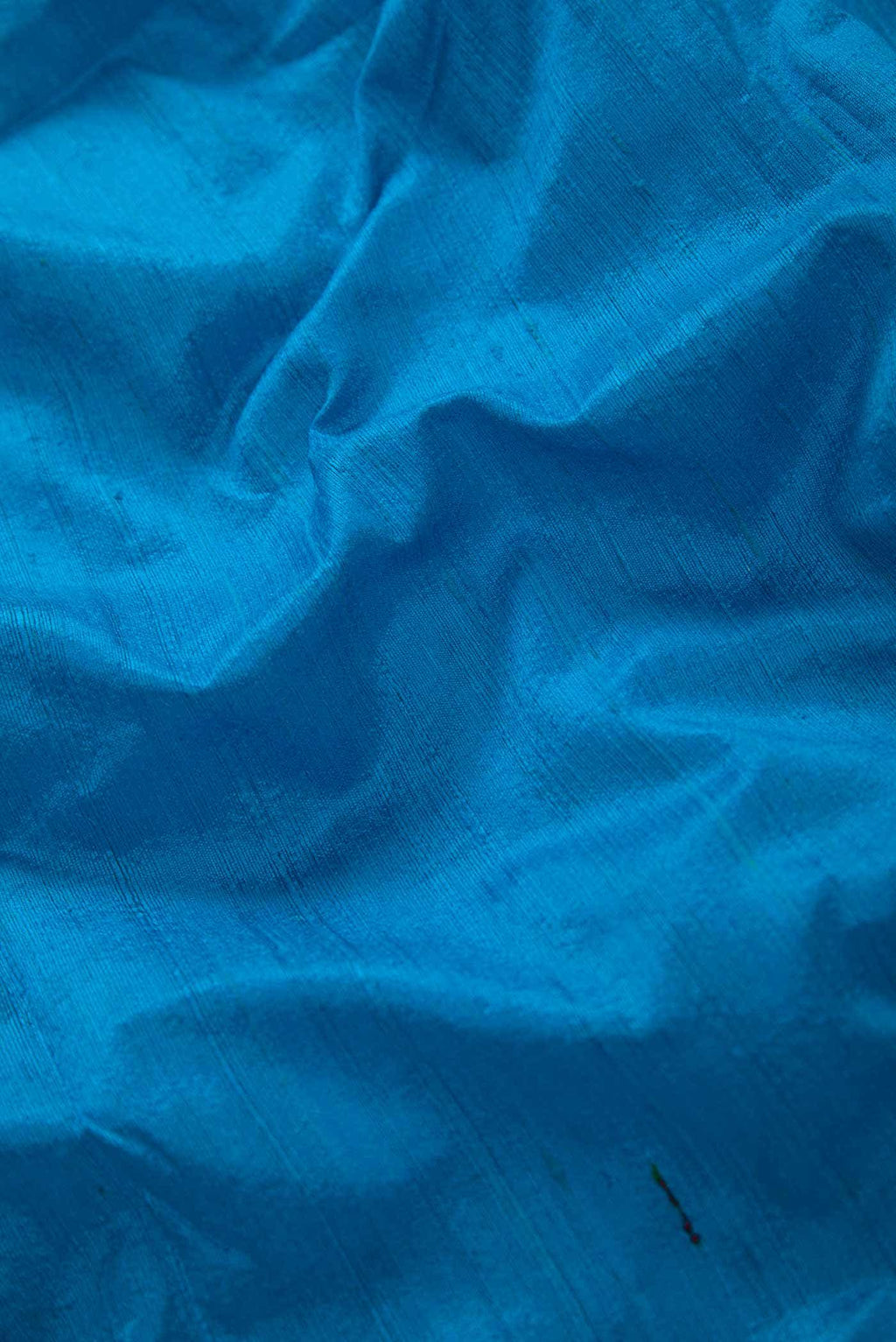 Blue Raw Silk Dress Material