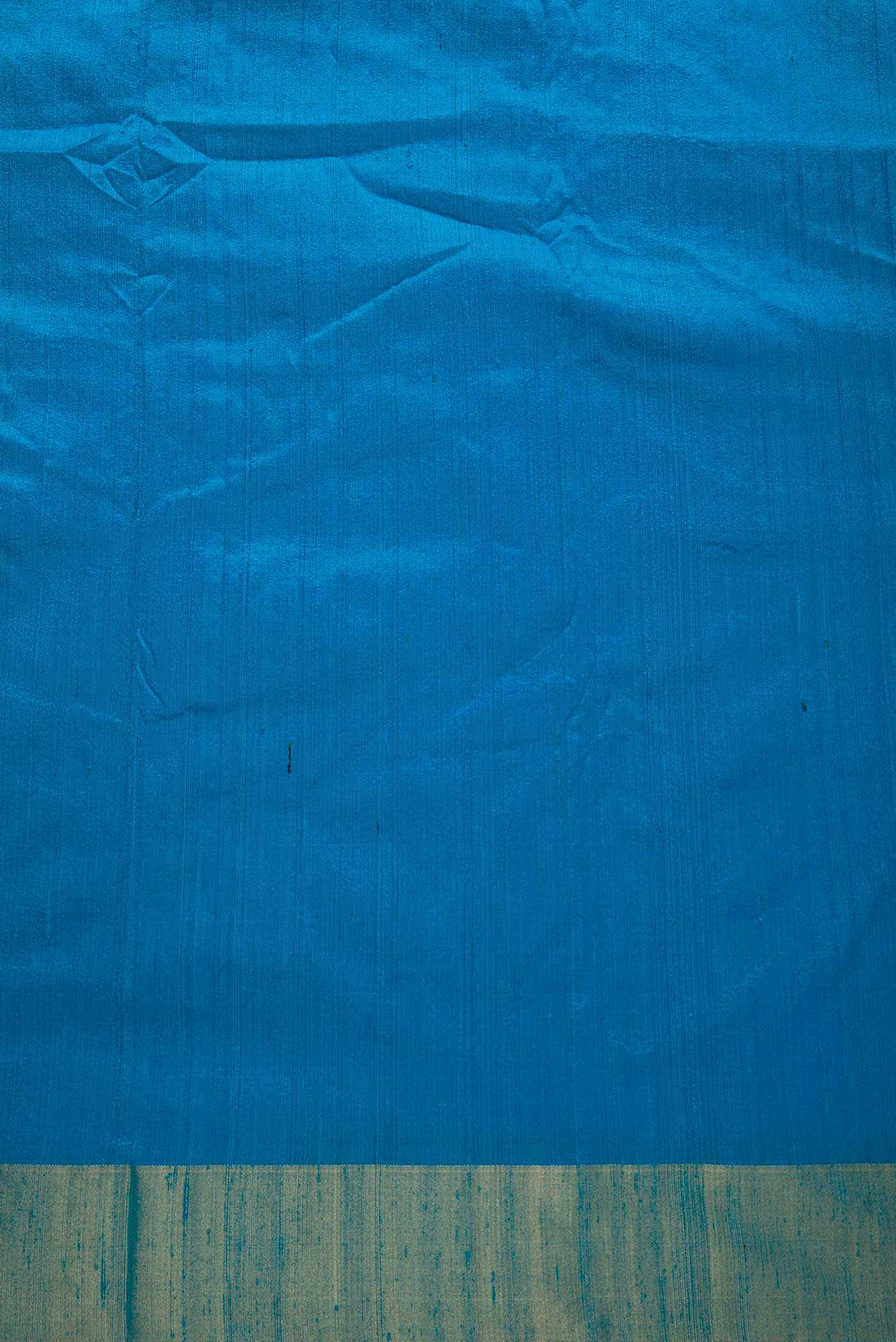 Blue Raw Silk Dress Material