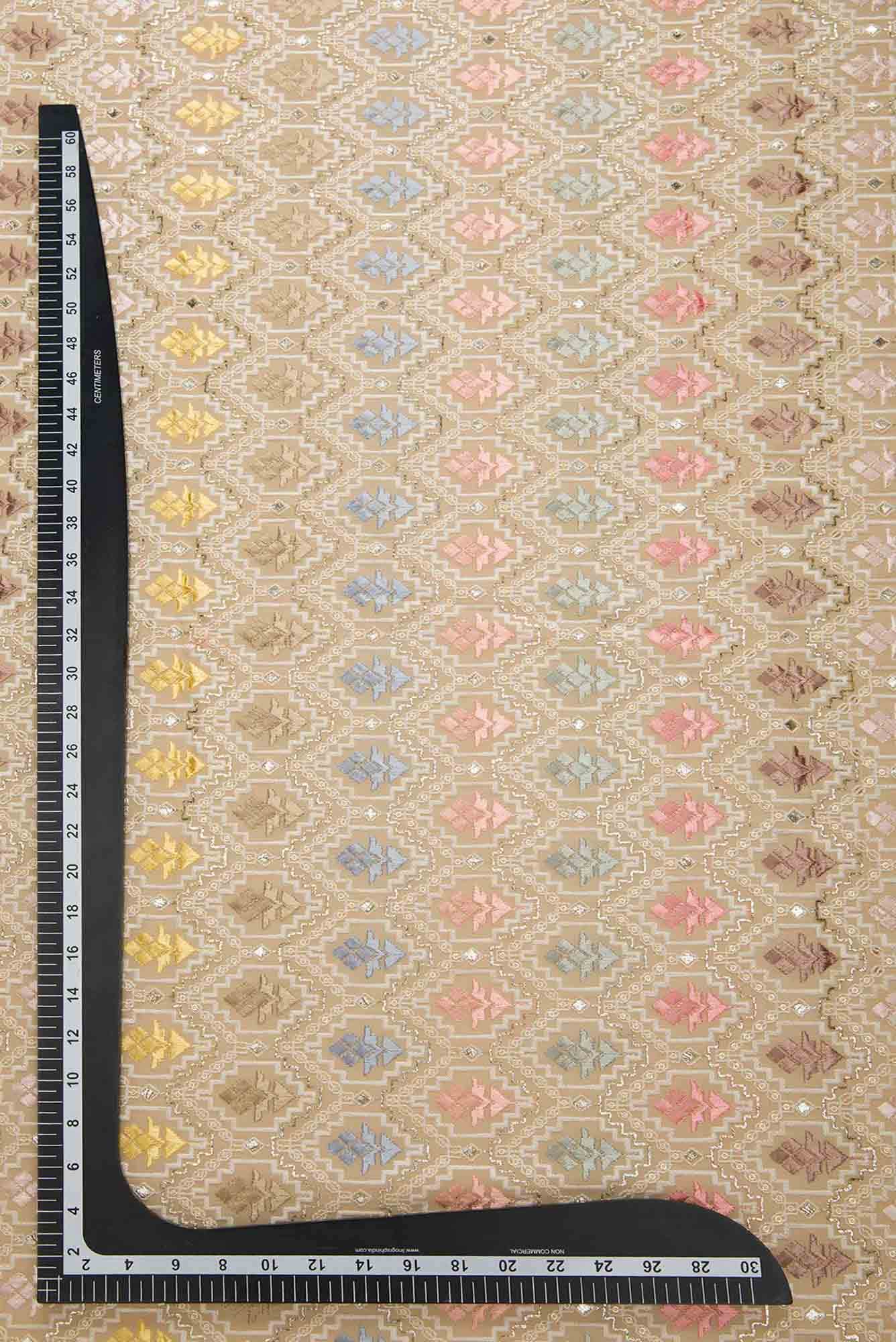 Sandal Georgette Dress Material