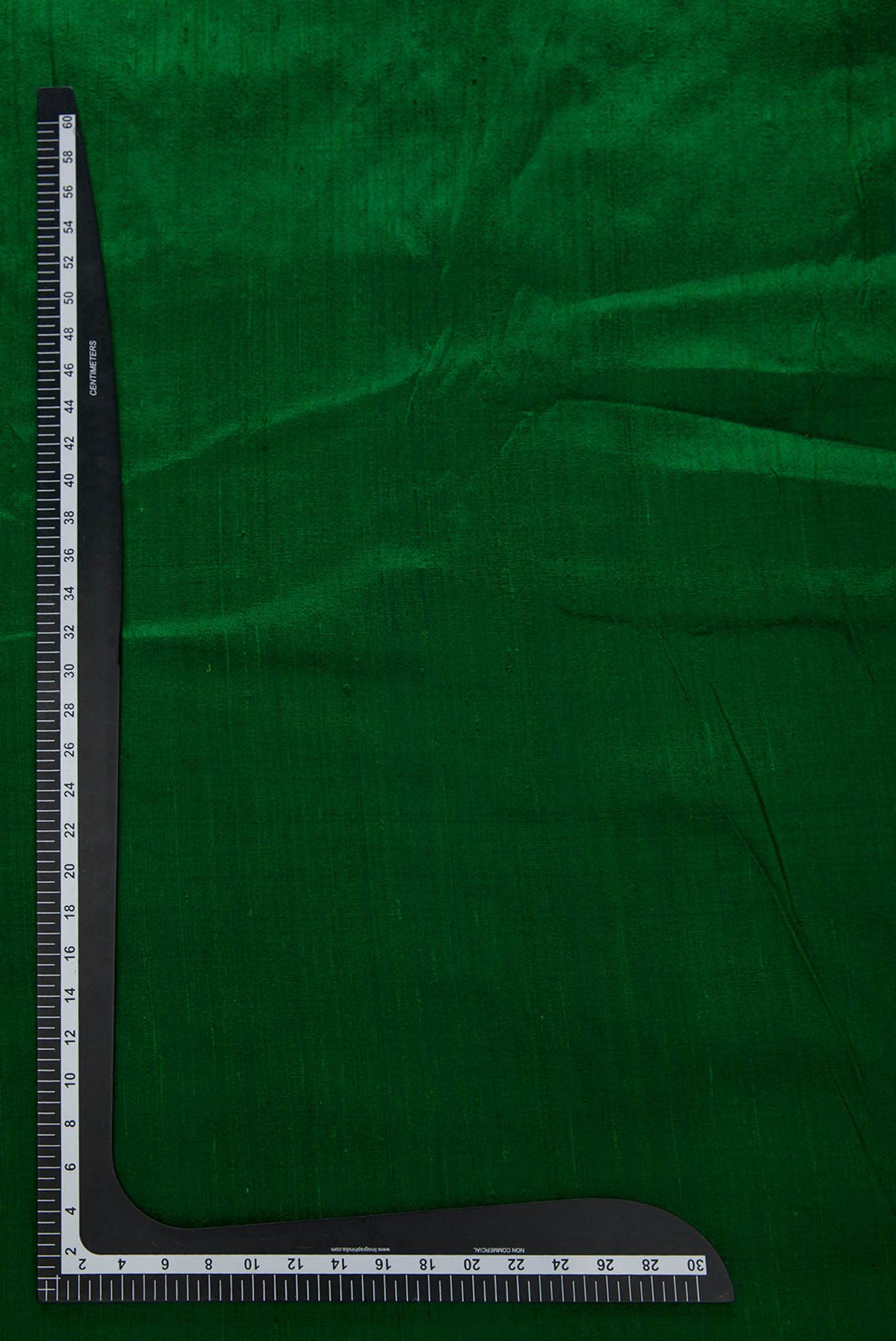Green Raw Silk Dress Material