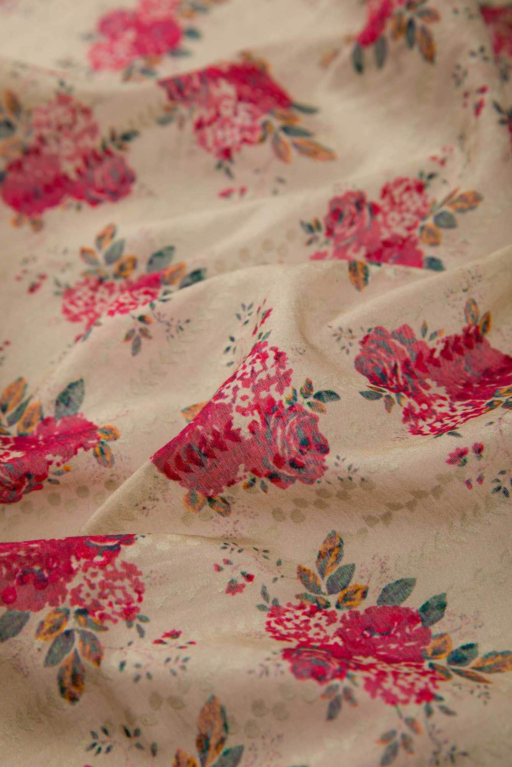 Sandal Chanderi Silk Dress Material