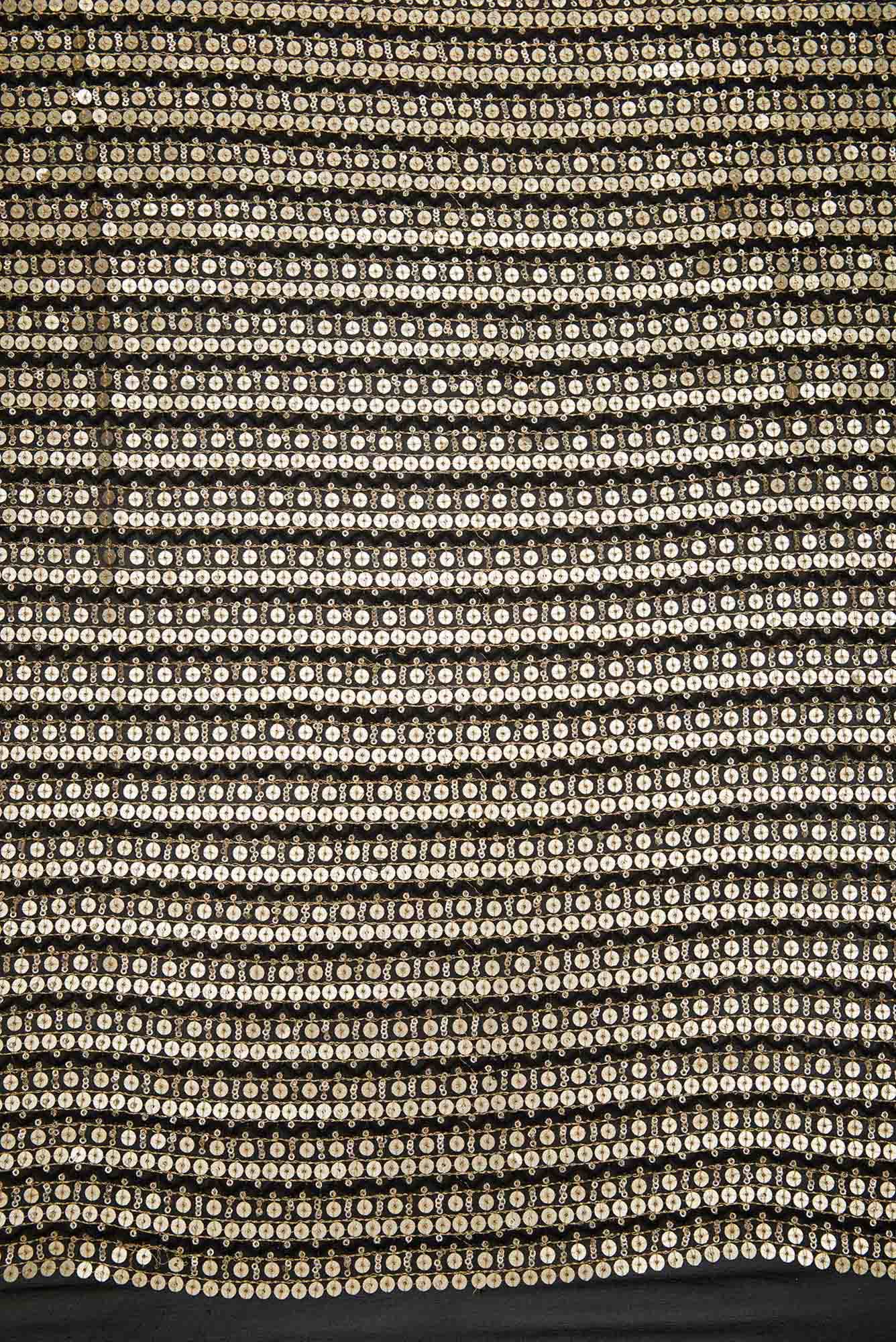 Black Georgette Dress Material