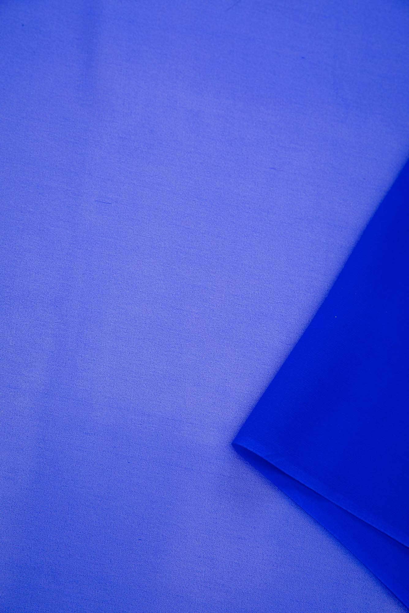 Royal Blue Mysore Georgette Dress Material
