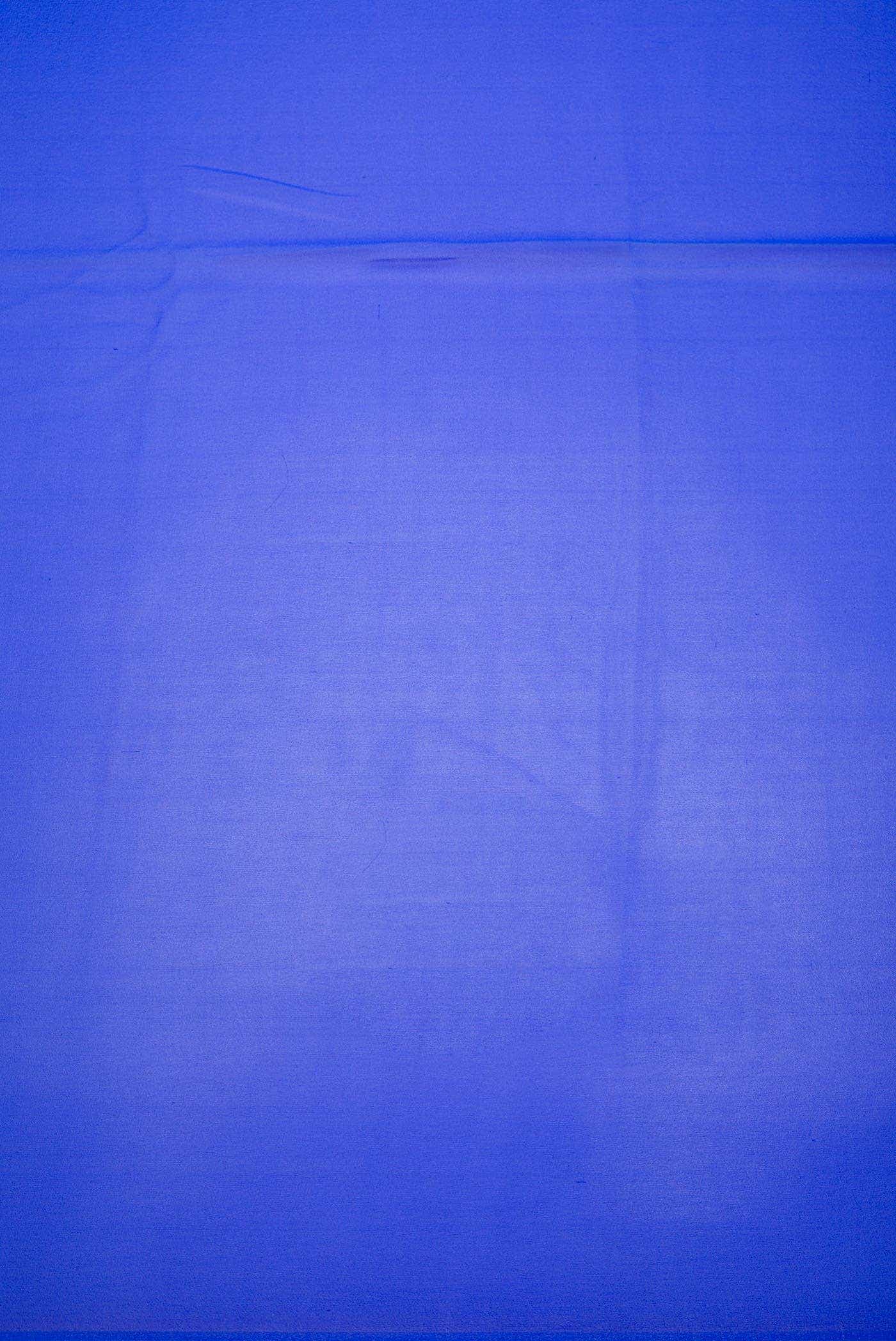 Royal Blue Mysore Georgette Dress Material