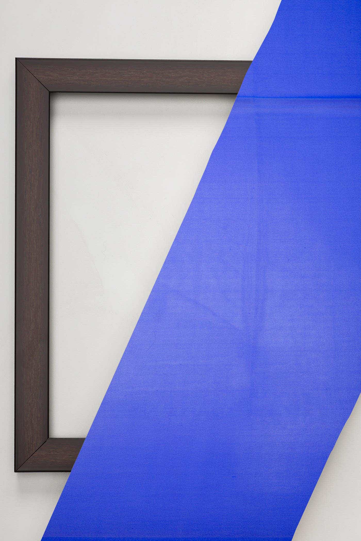 Royal Blue Mysore Georgette Dress Material