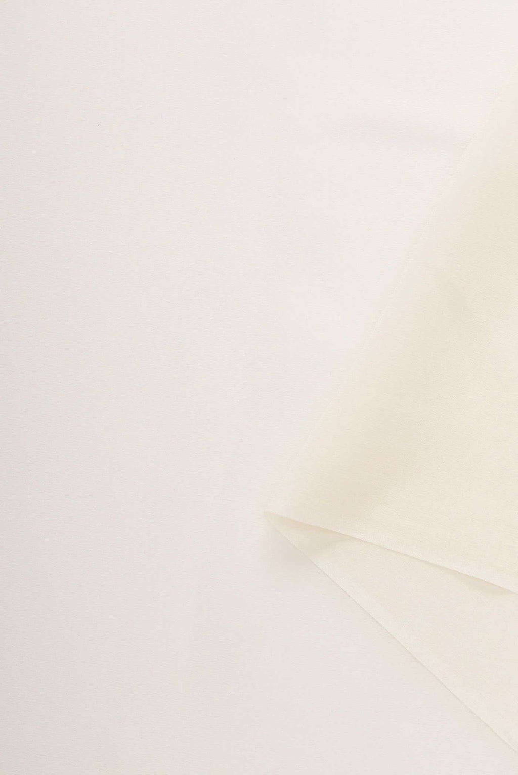 Off White Mysore Georgette Dress Material