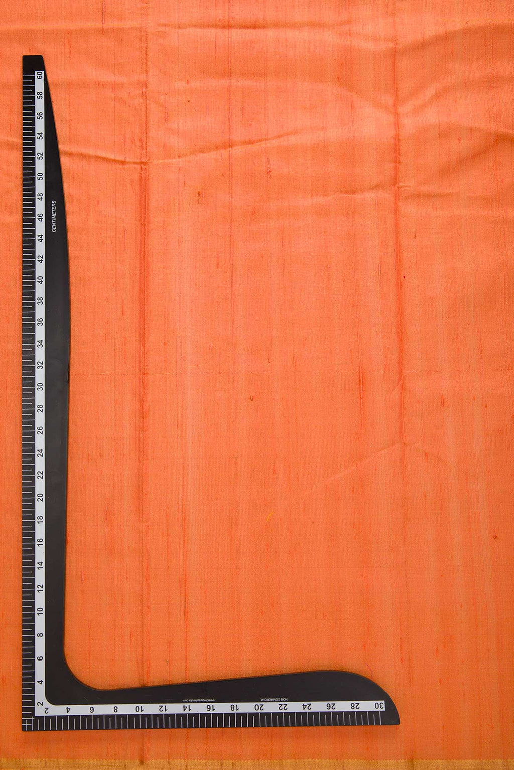 Peach Raw Silk Dress Material