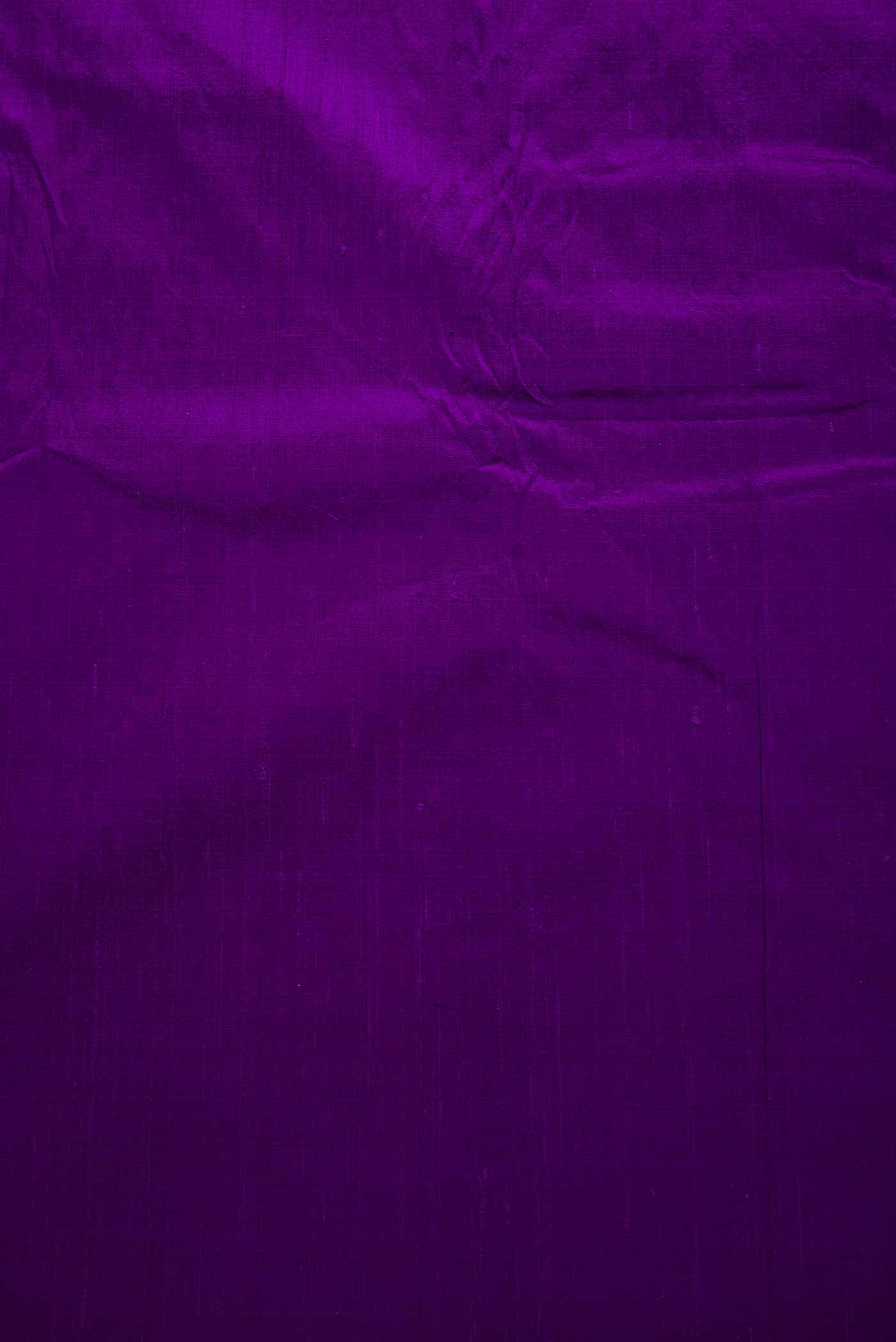 Violet Raw Silk Dress Material
