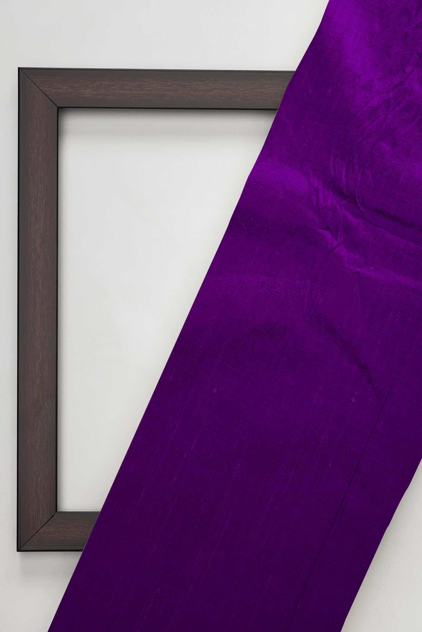 Violet Raw Silk Dress Material