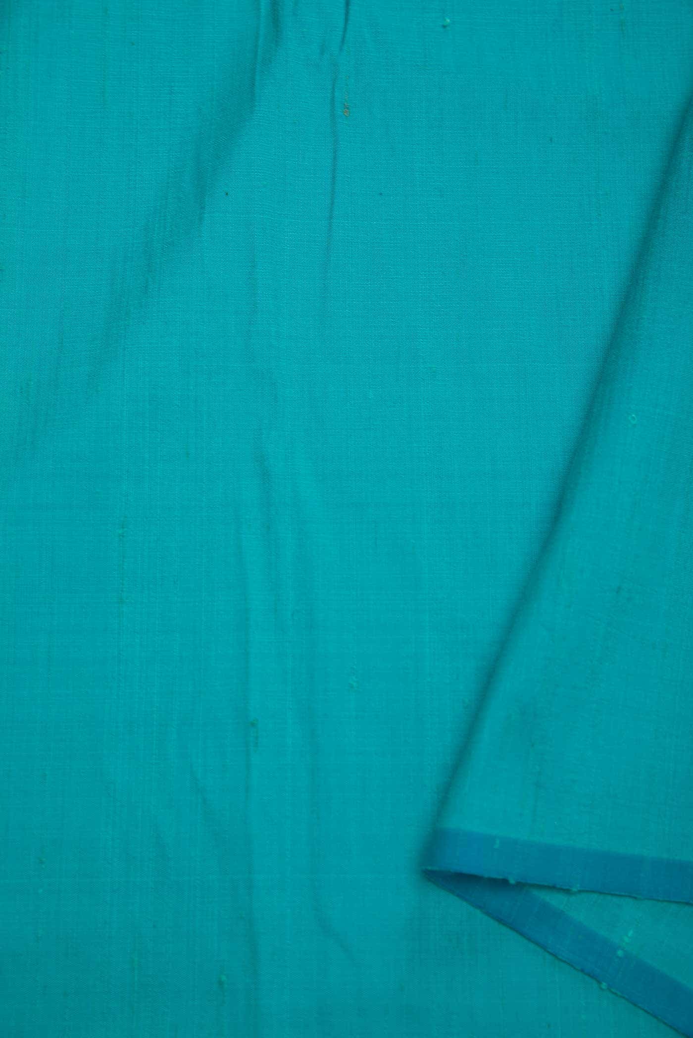 Sky Blue Raw Silk Dress Material
