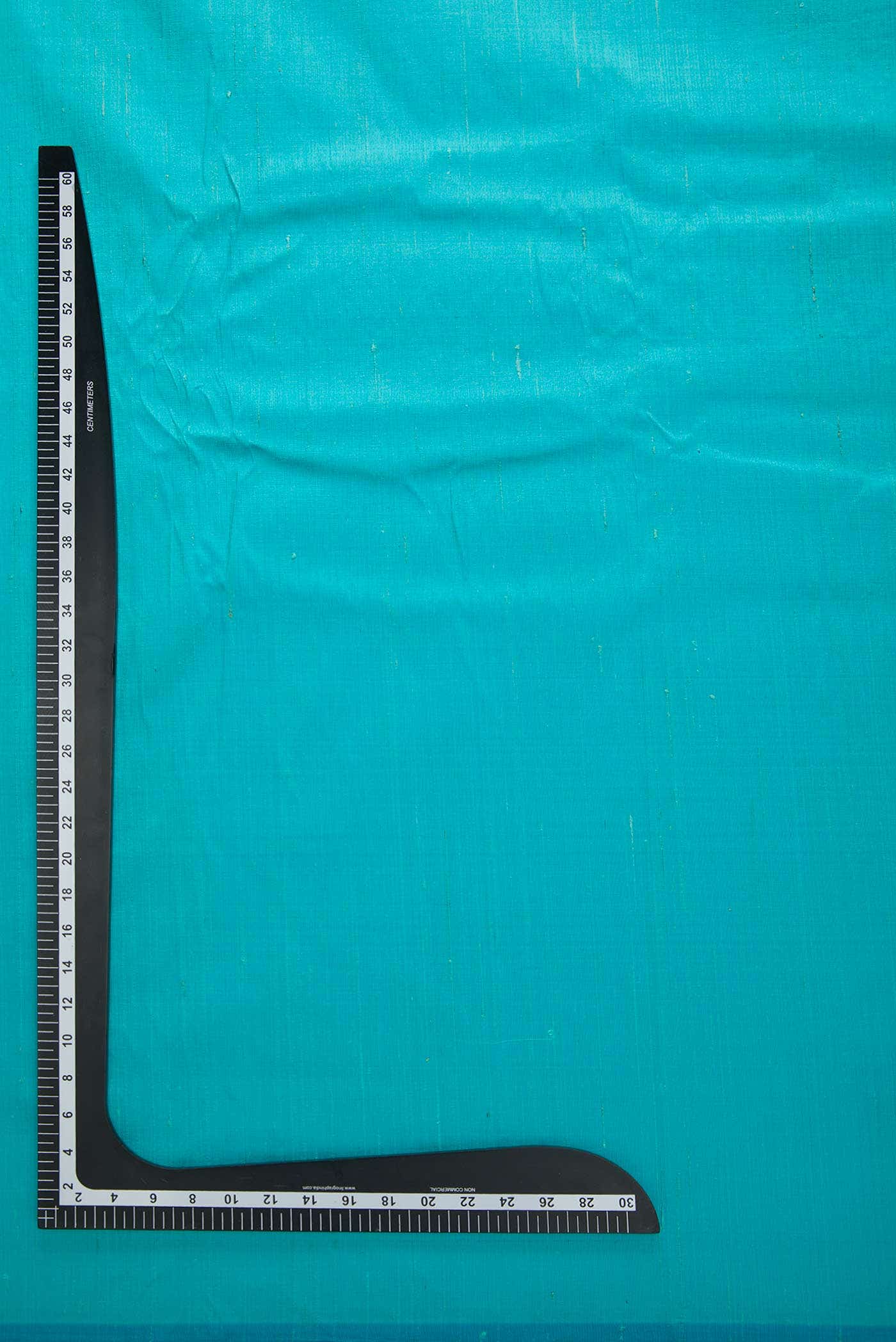 Sky Blue Raw Silk Dress Material