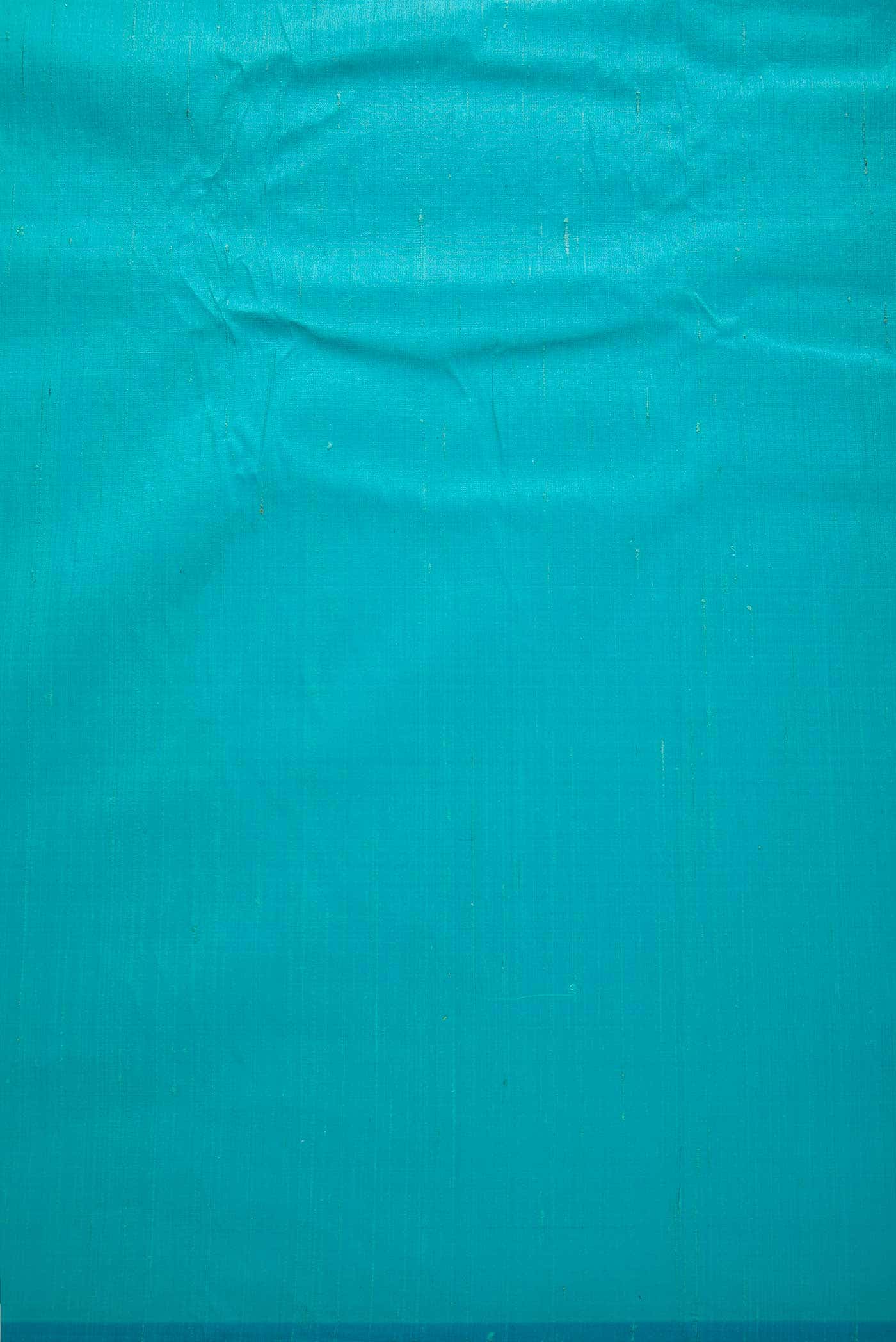 Sky Blue Raw Silk Dress Material