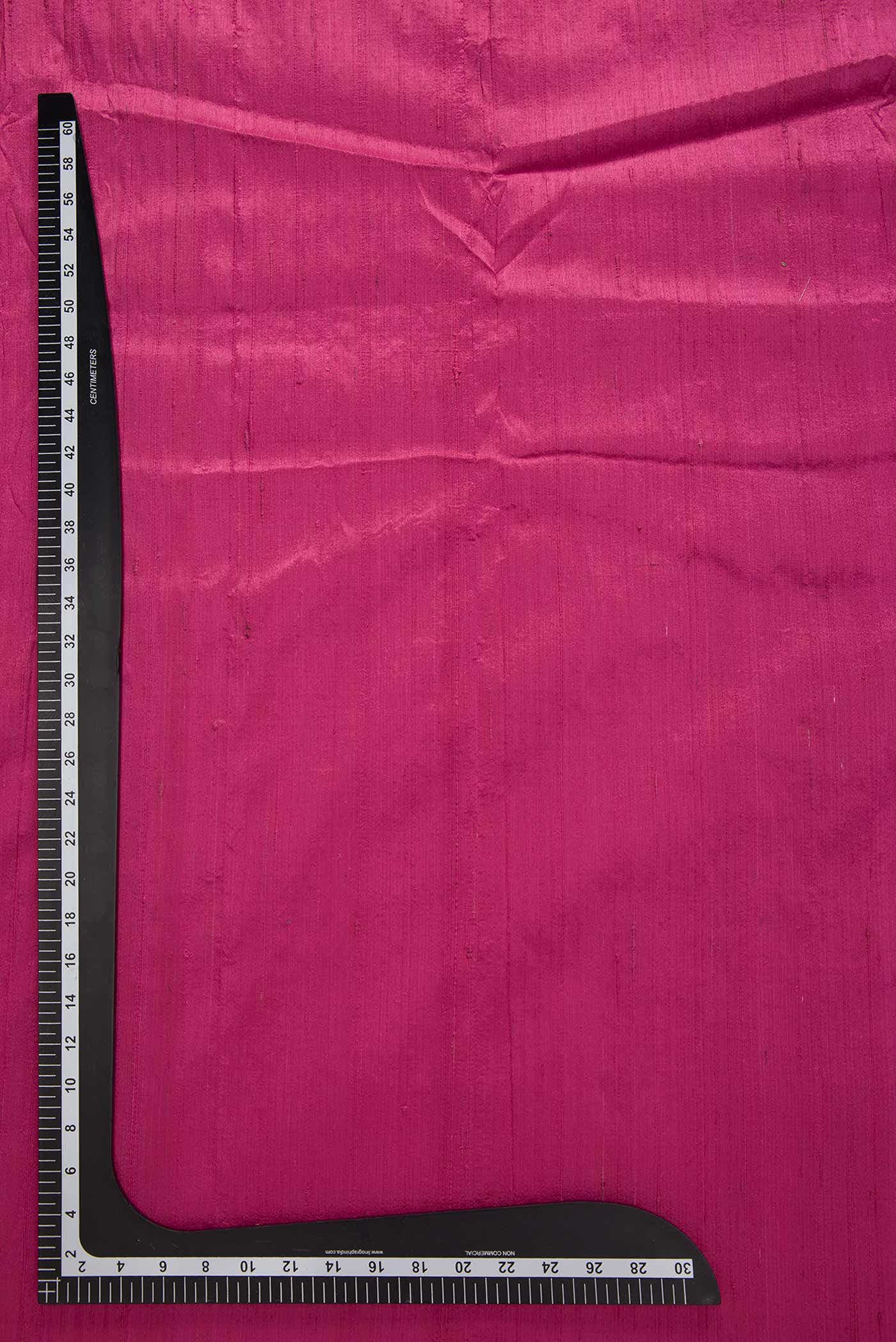 Pink Raw Silk Dress Material