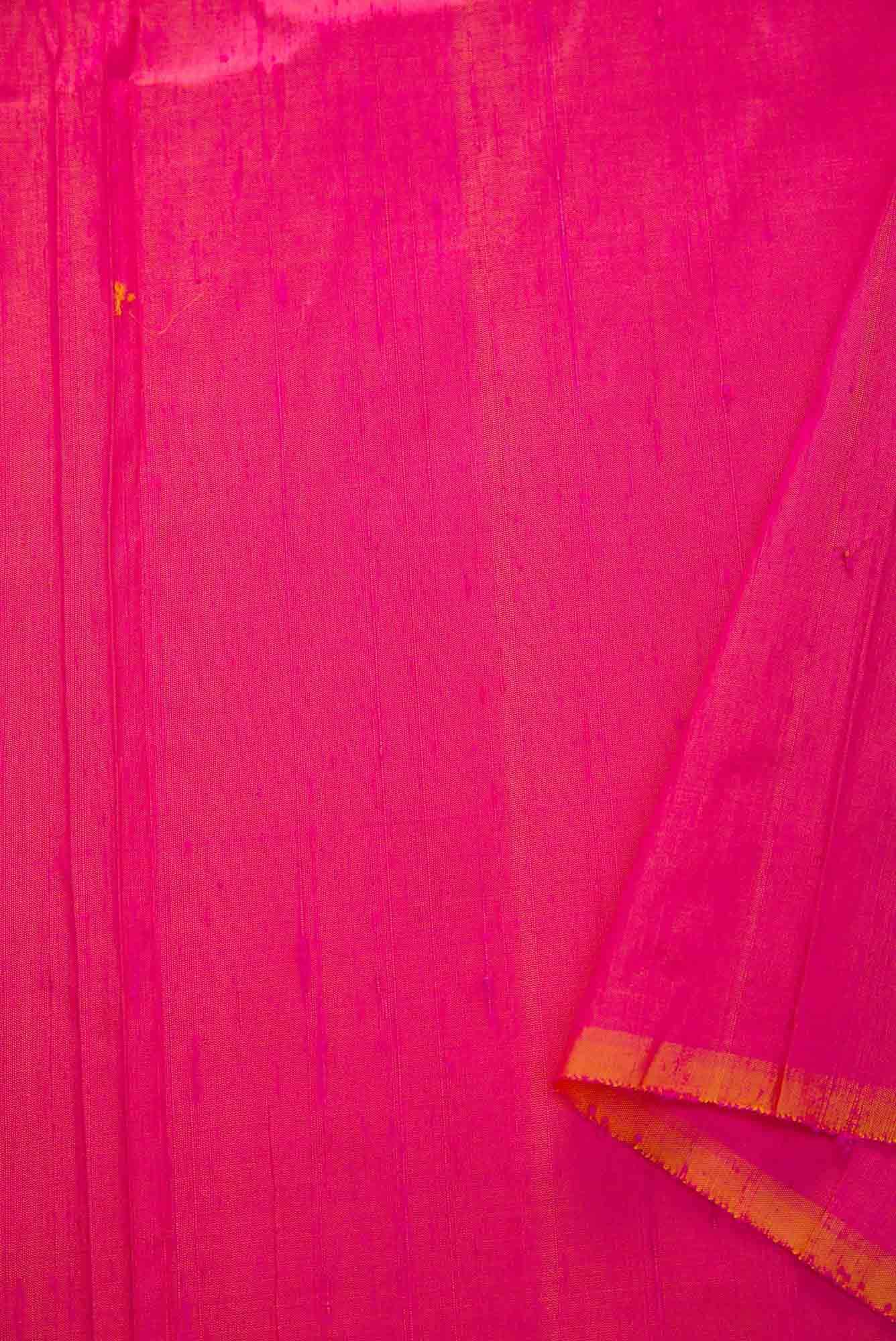 Pink Raw Silk Dress Material