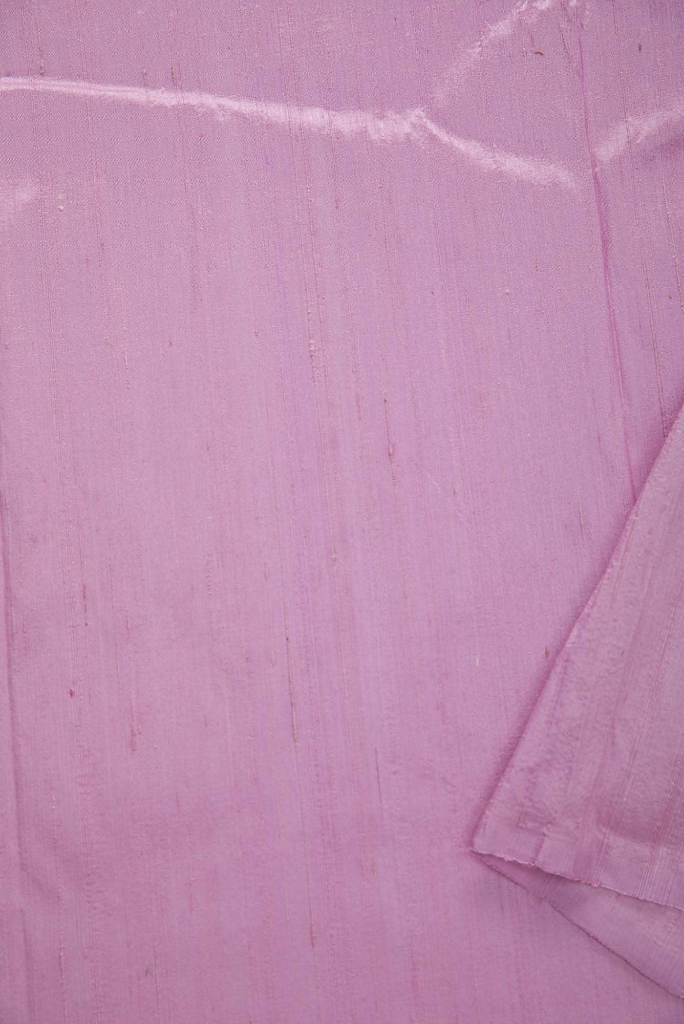 Lavender Raw Silk Dress Material