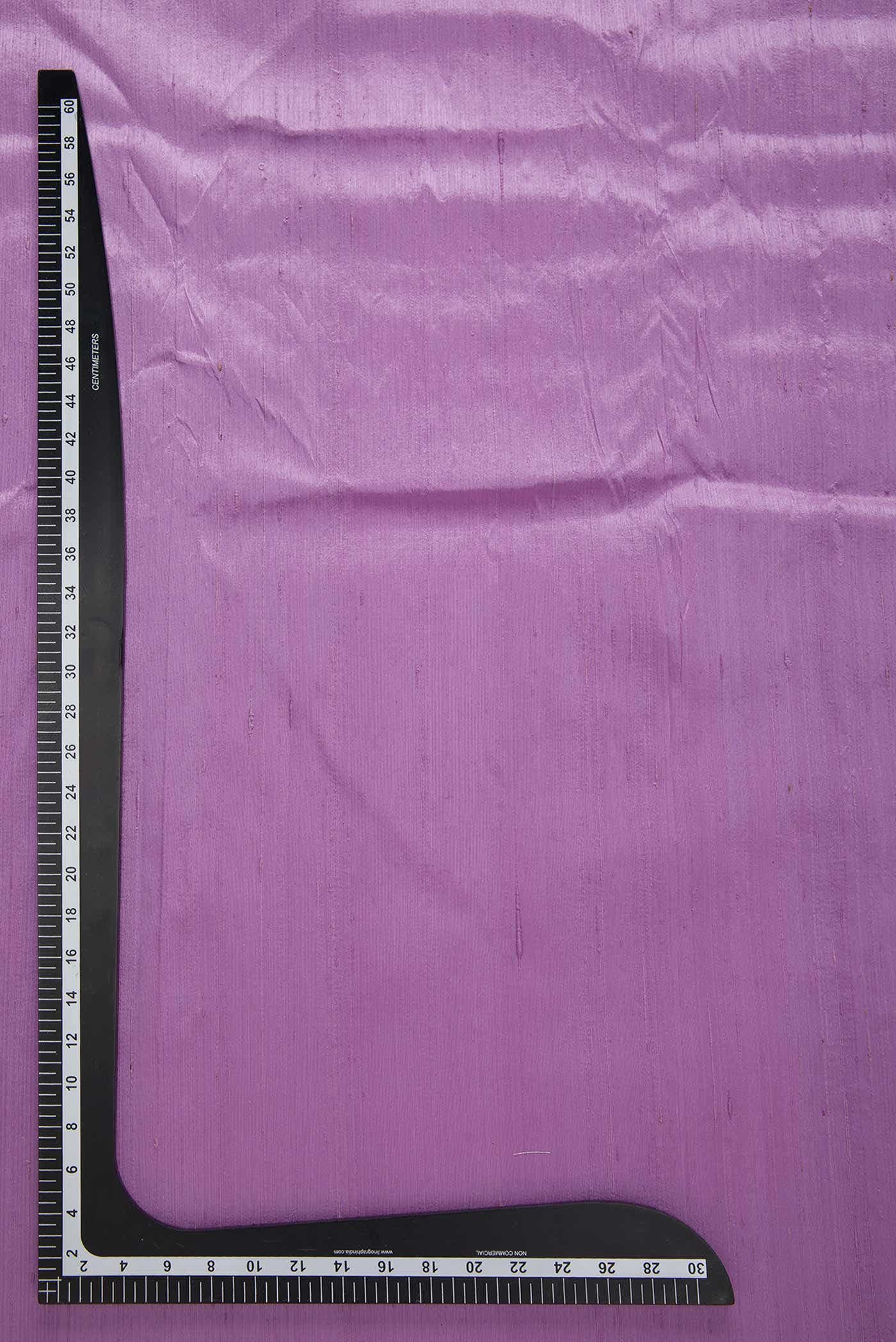 Lavender Raw Silk Dress Material