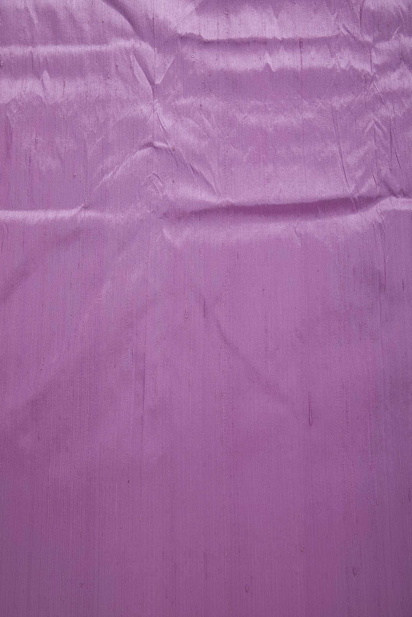 Lavender Raw Silk Dress Material