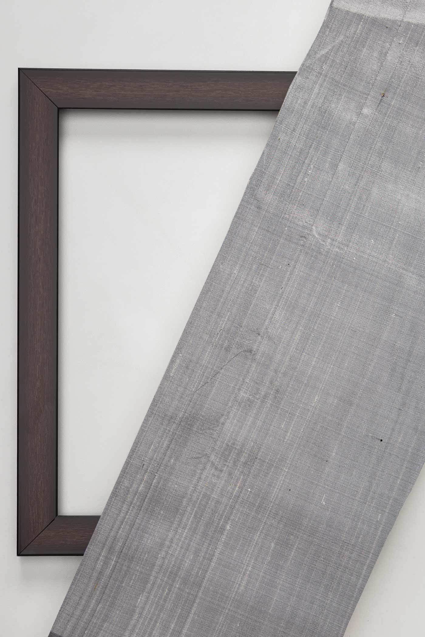 Grey Raw Silk Dress Material