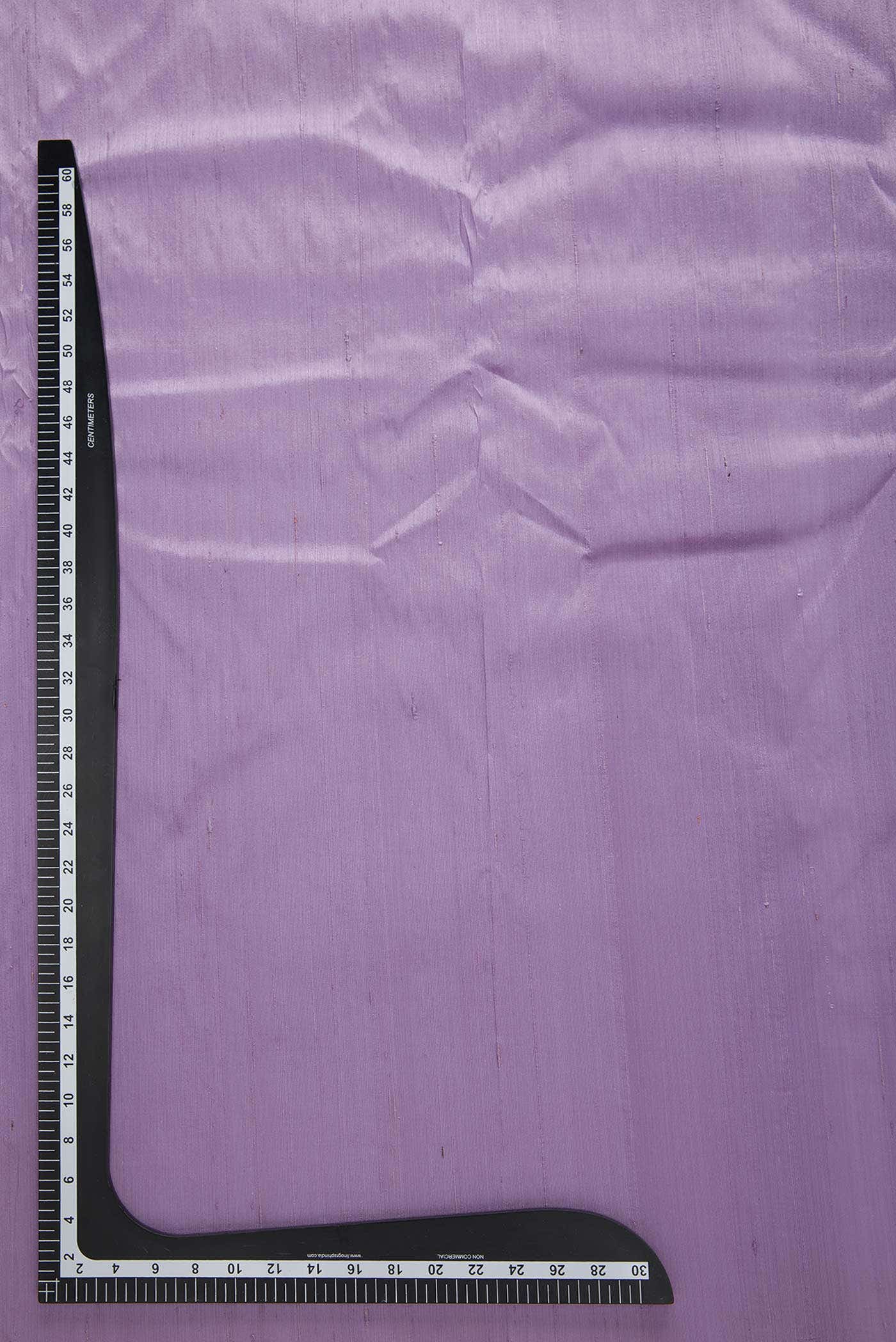 Lavender Raw Silk Dress Material