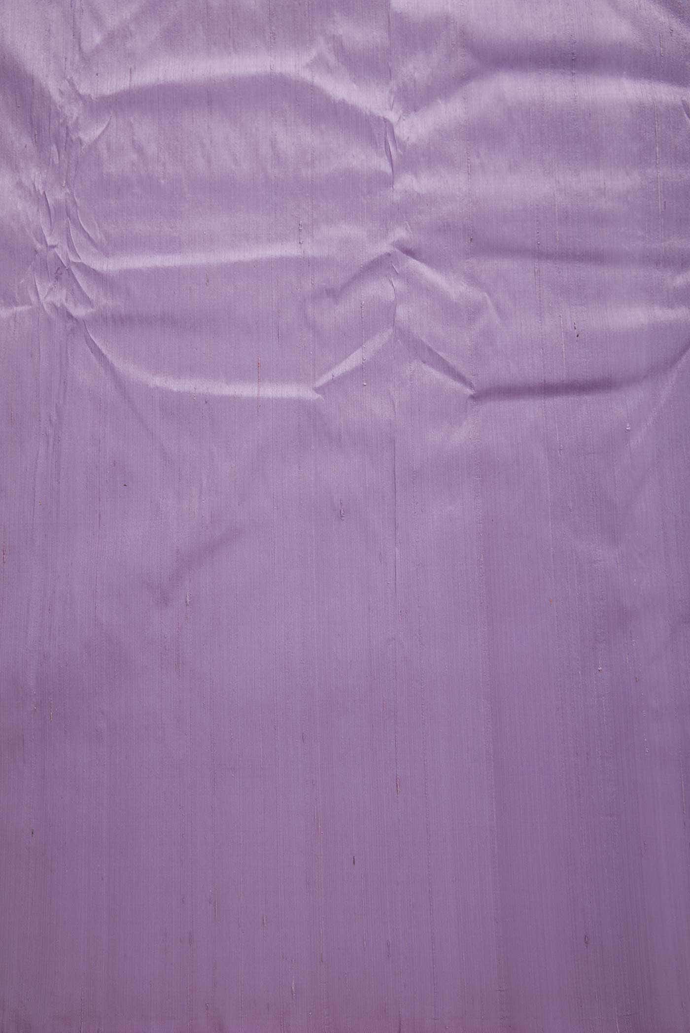 Lavender Raw Silk Dress Material