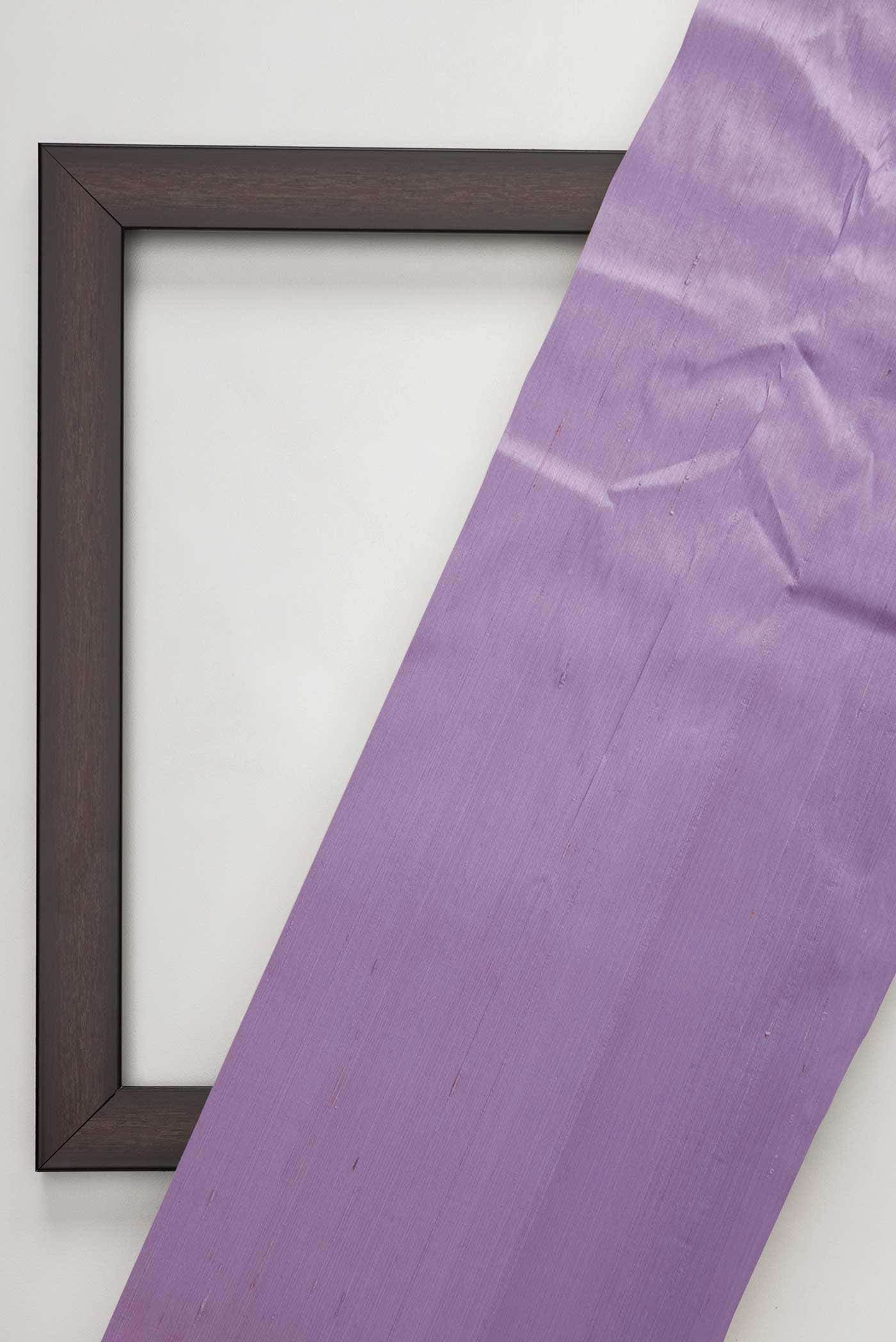 Lavender Raw Silk Dress Material