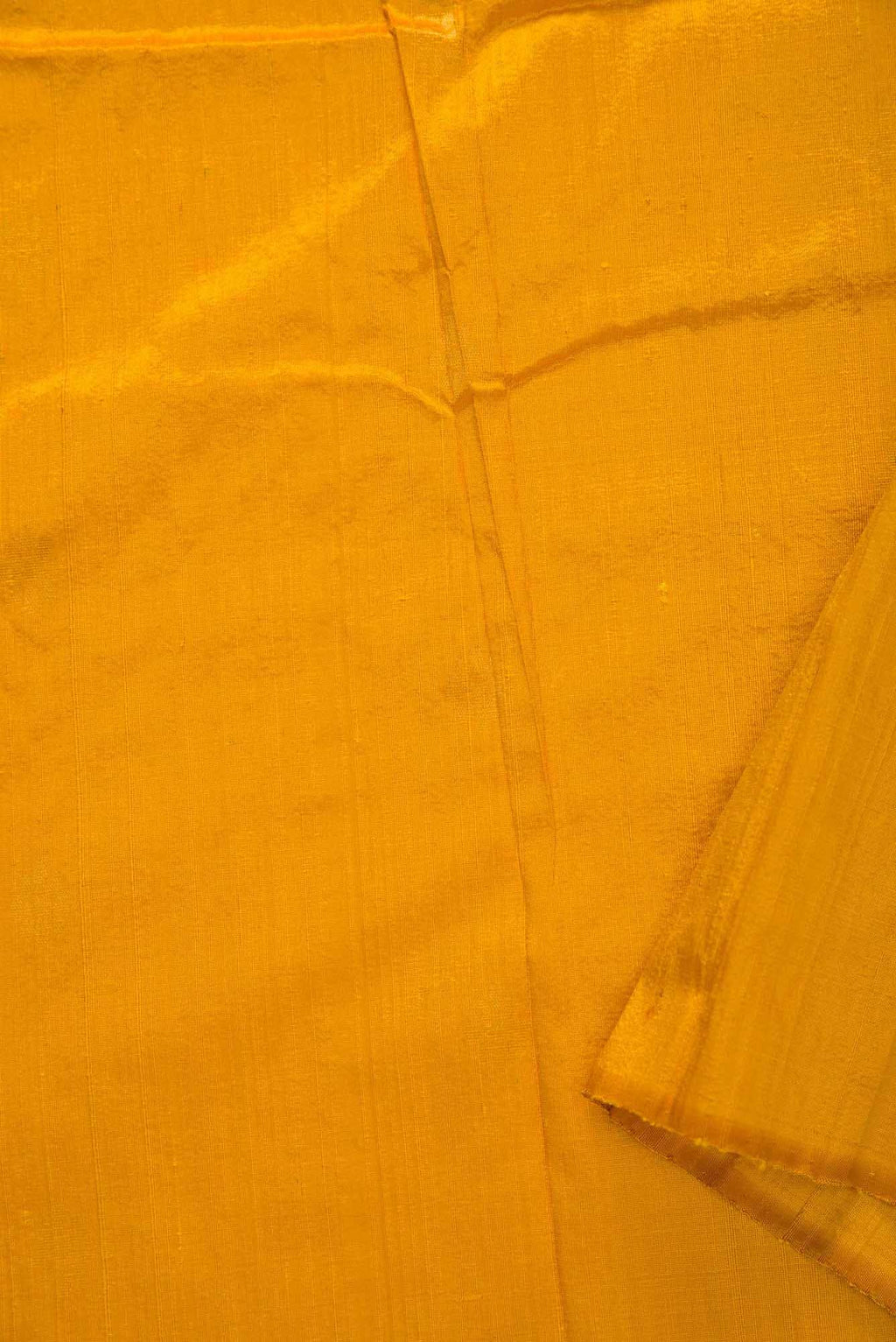 Yellow Raw Silk Dress Material
