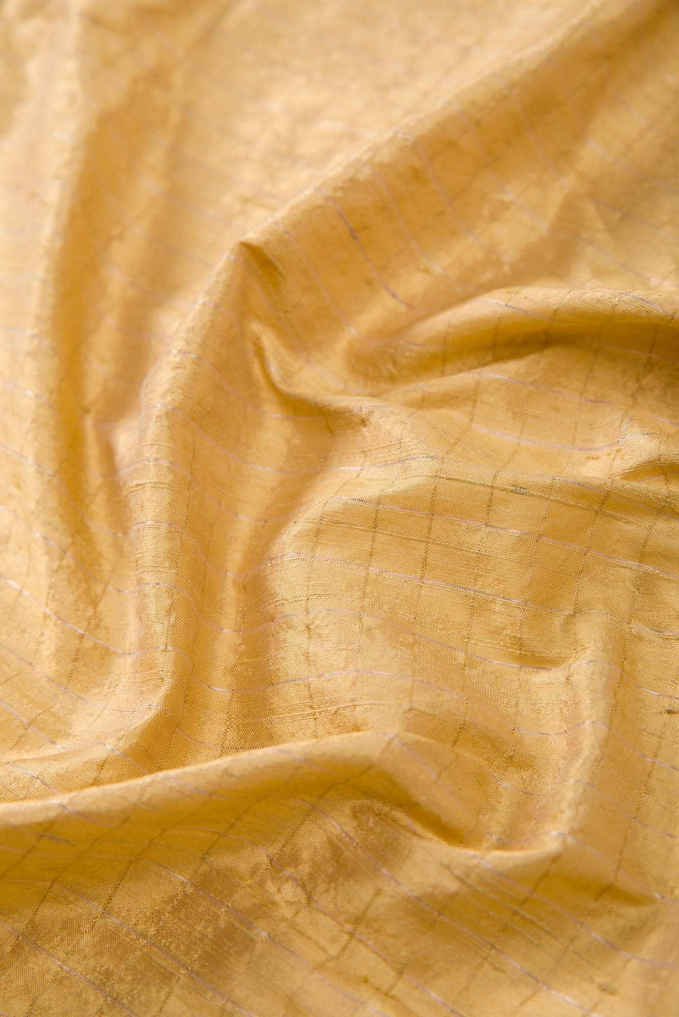 Sandal Raw Silk Dress Material