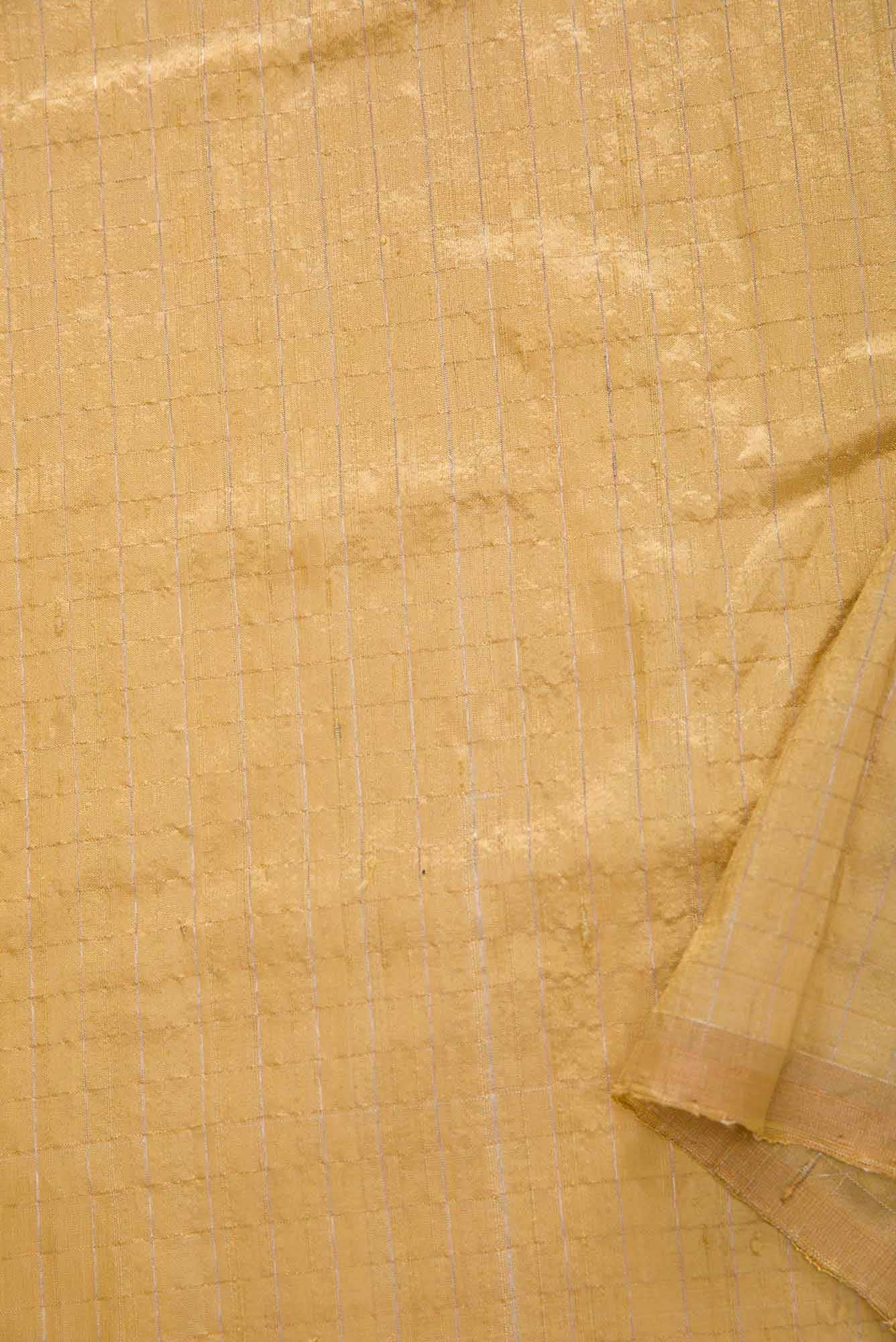 Sandal Raw Silk Dress Material