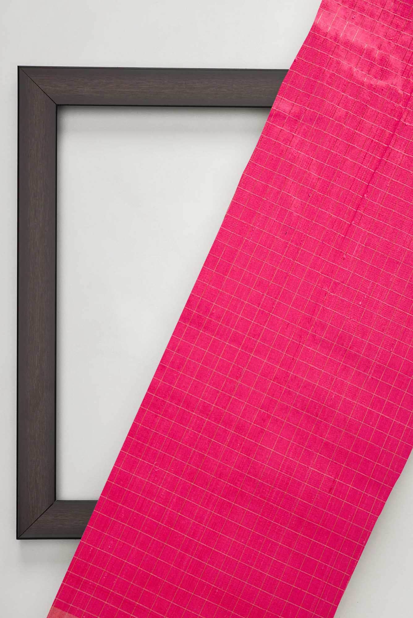 Pink Raw Silk Dress Material