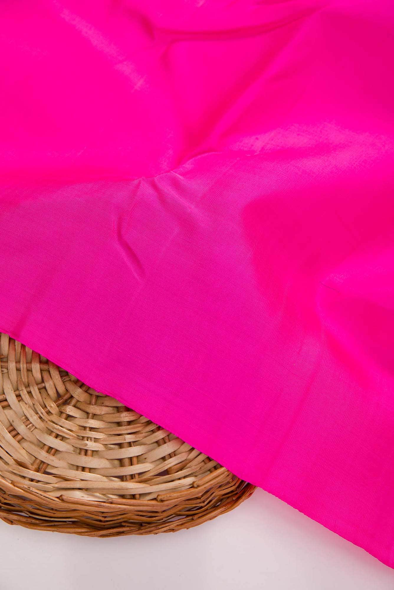 Pink Kanchipuram Silk Dress Material