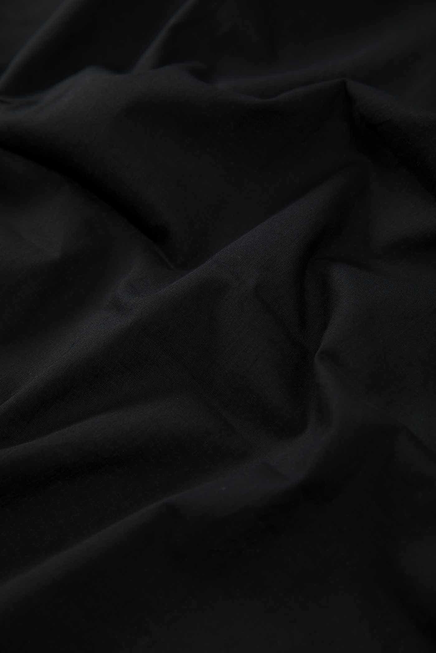 Black Cotton Dress Material