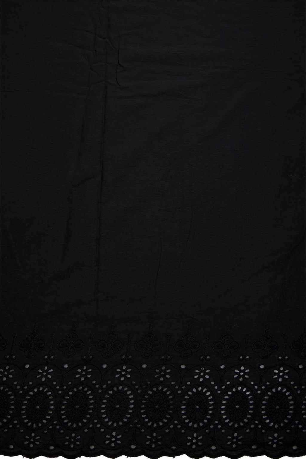 Black Cotton Dress Material