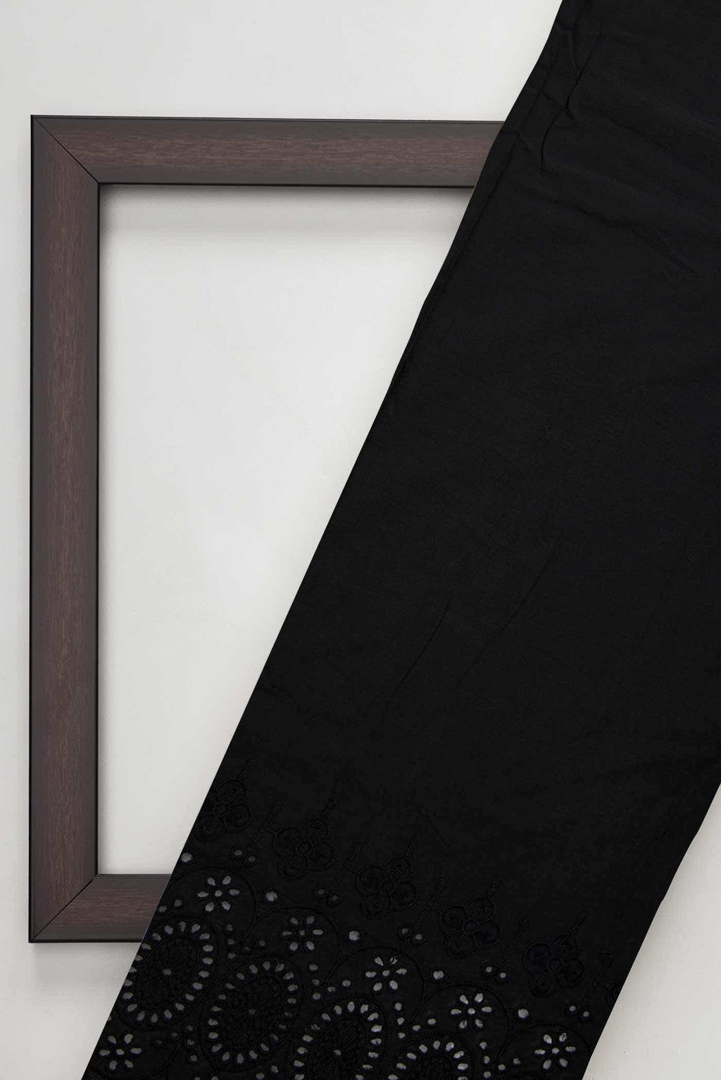 Black Cotton Dress Material