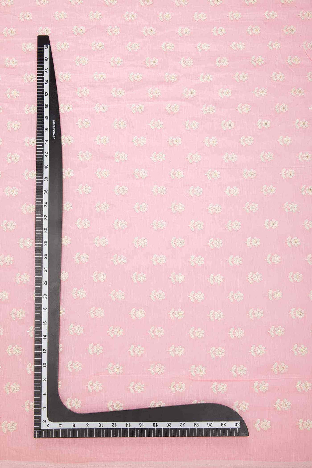Pink Satin Silk Dress Material