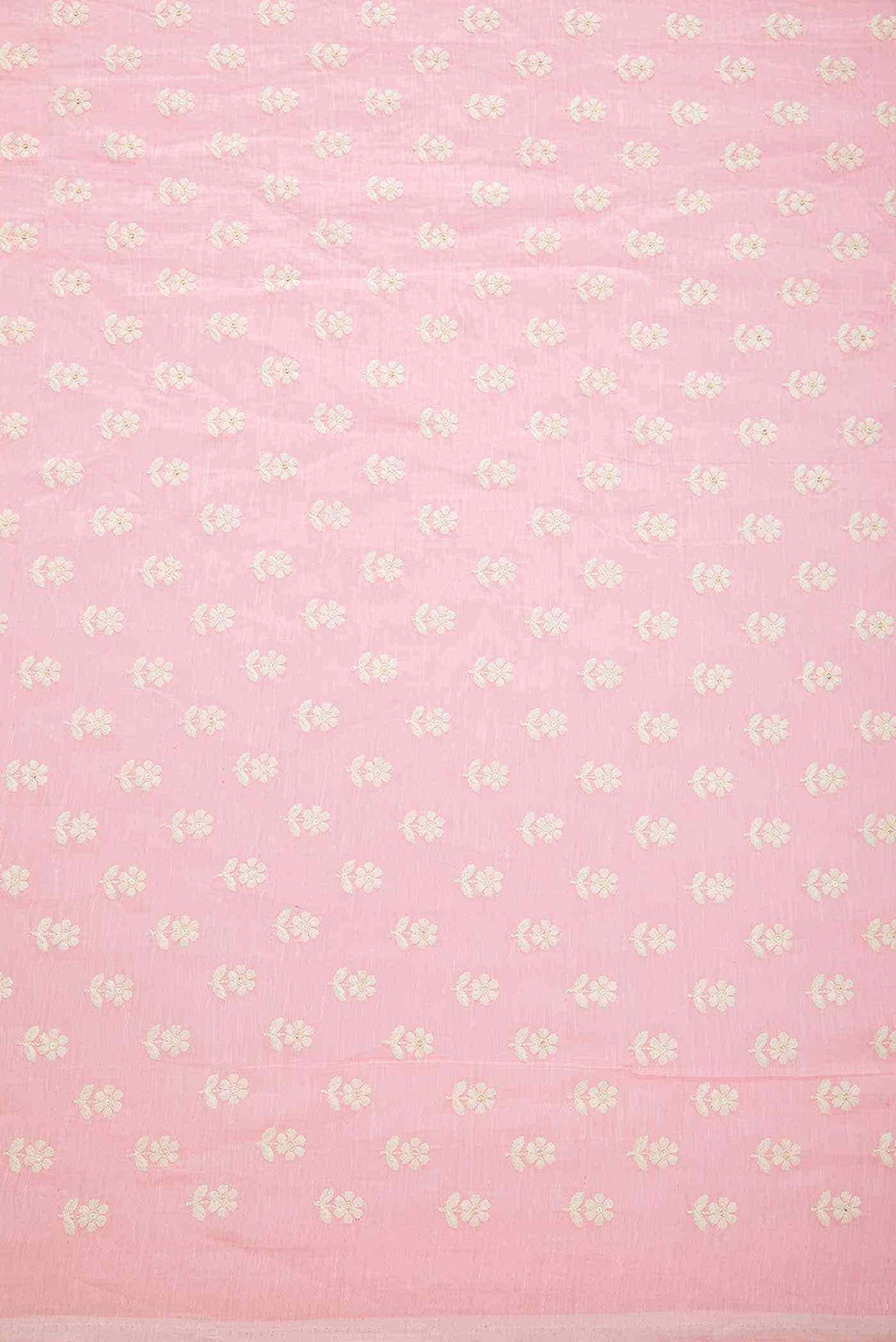 Pink Satin Silk Dress Material