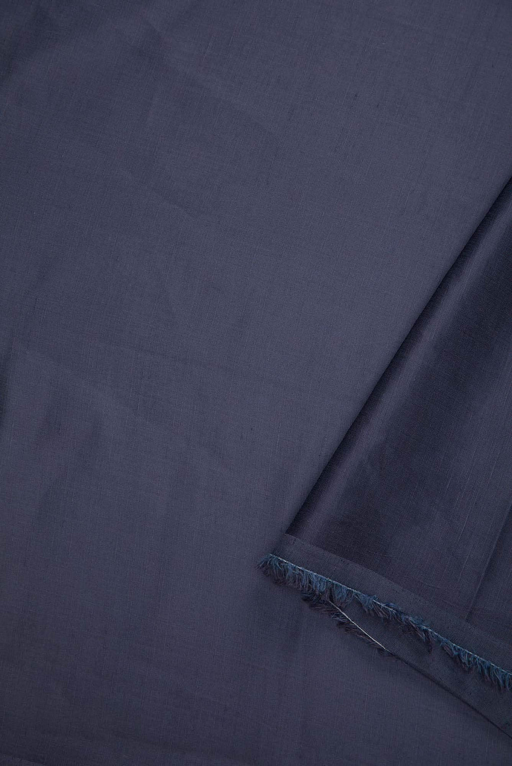 Navy Blue Satin Silk Dress Material