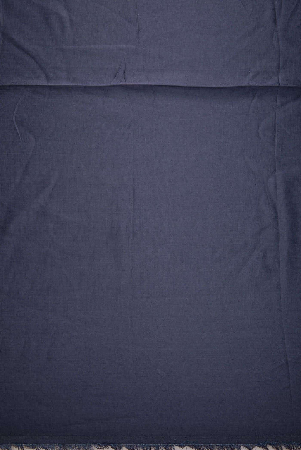 Navy Blue Satin Silk Dress Material