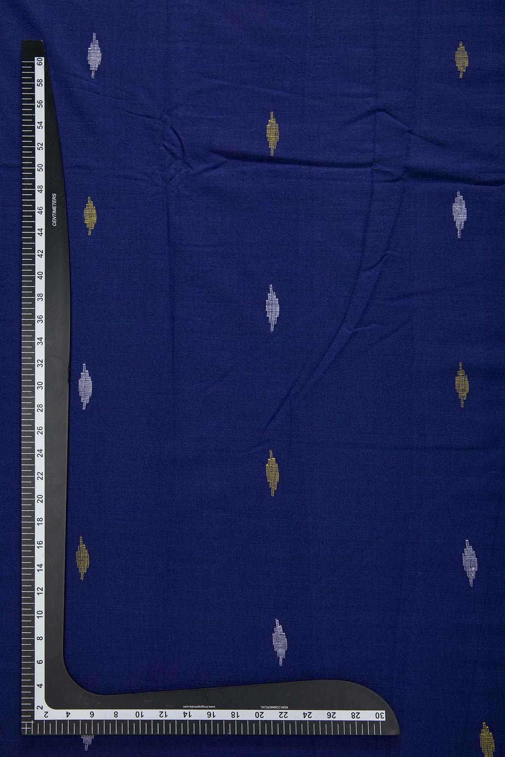 Navy Blue Cotton Dress Material