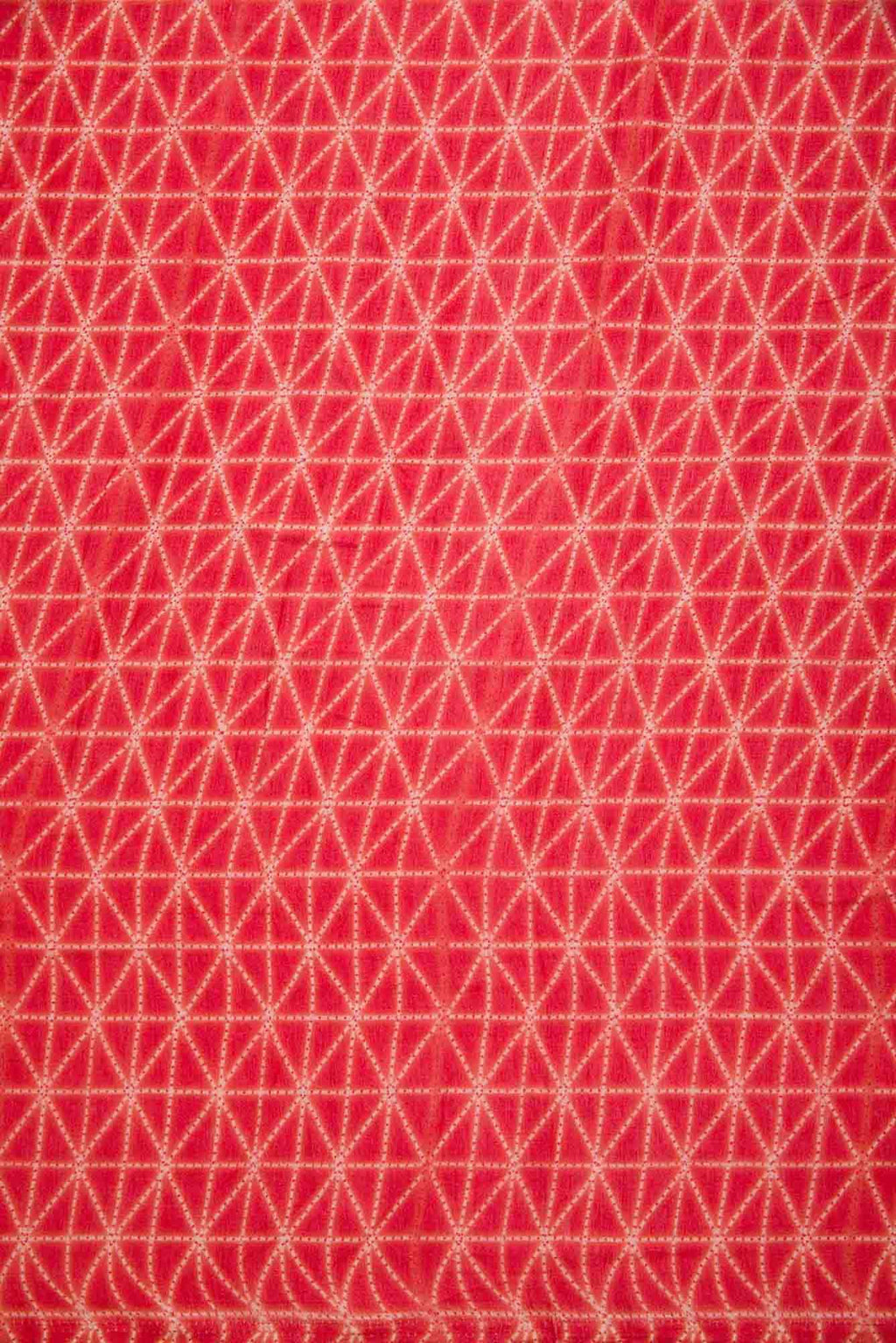 Red Assam Silk Dress Material