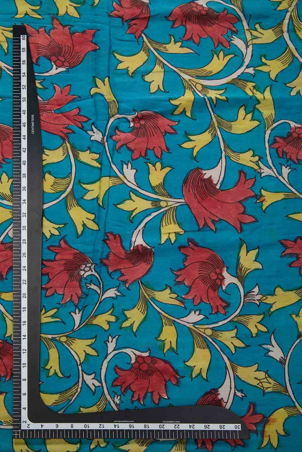 Blue Cotton Dress Material