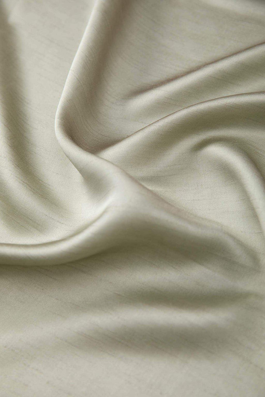 Grey Satin Crepe Dress Material