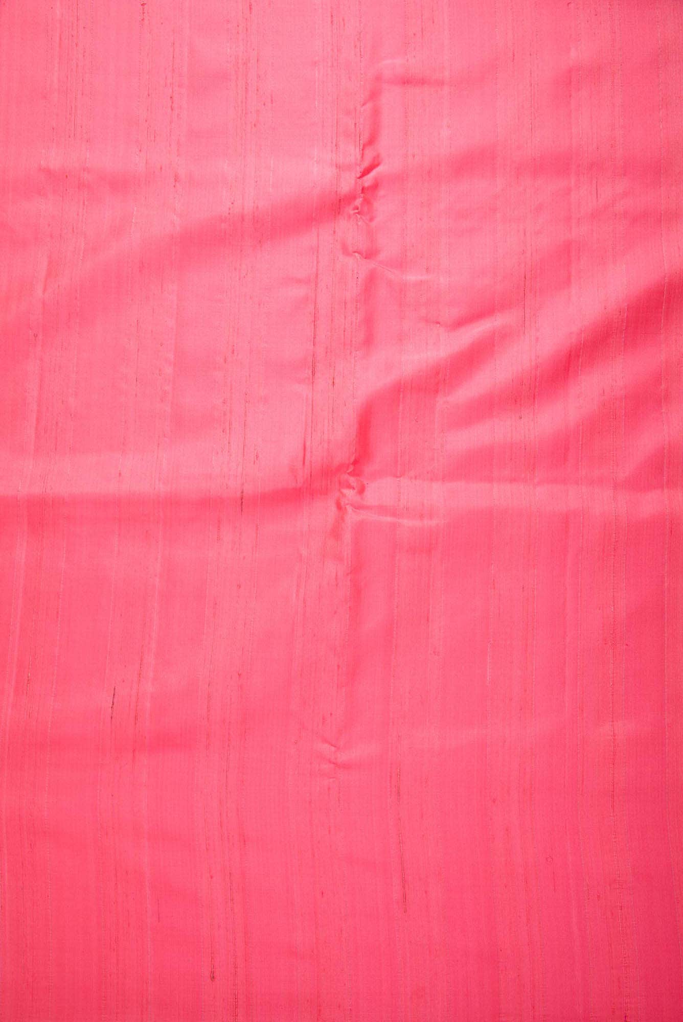 Pink Kanchipuram Silk Dress Material