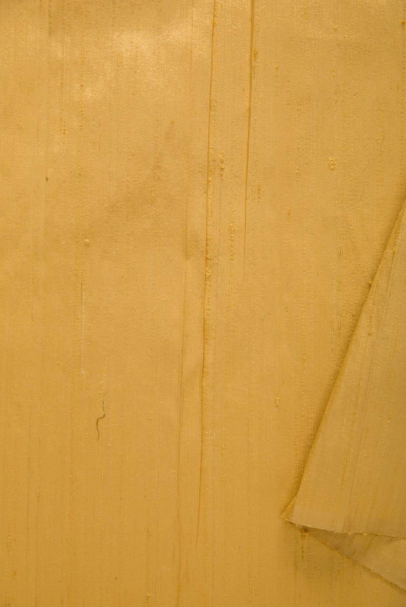 Gold Raw Silk Dress Material