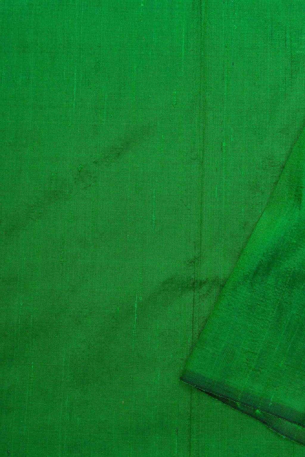 Green Raw Silk Dress Material