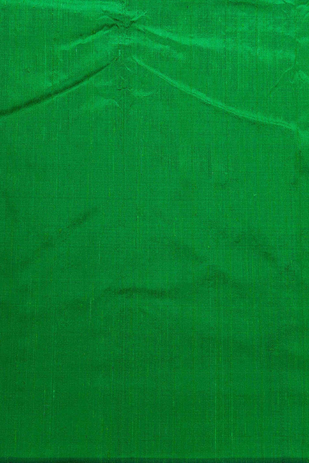 Green Raw Silk Dress Material