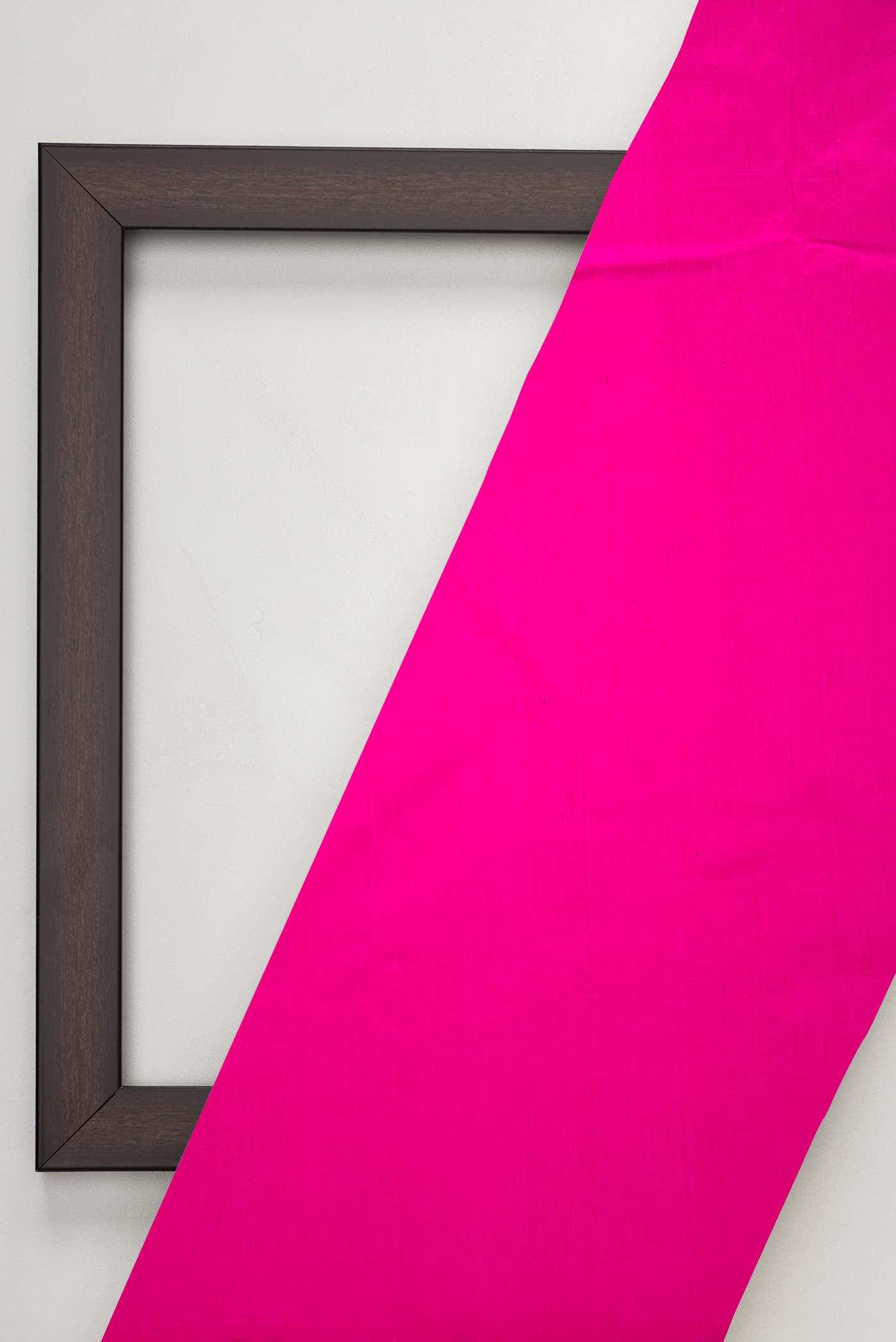 Pink Raw Silk Dress Material
