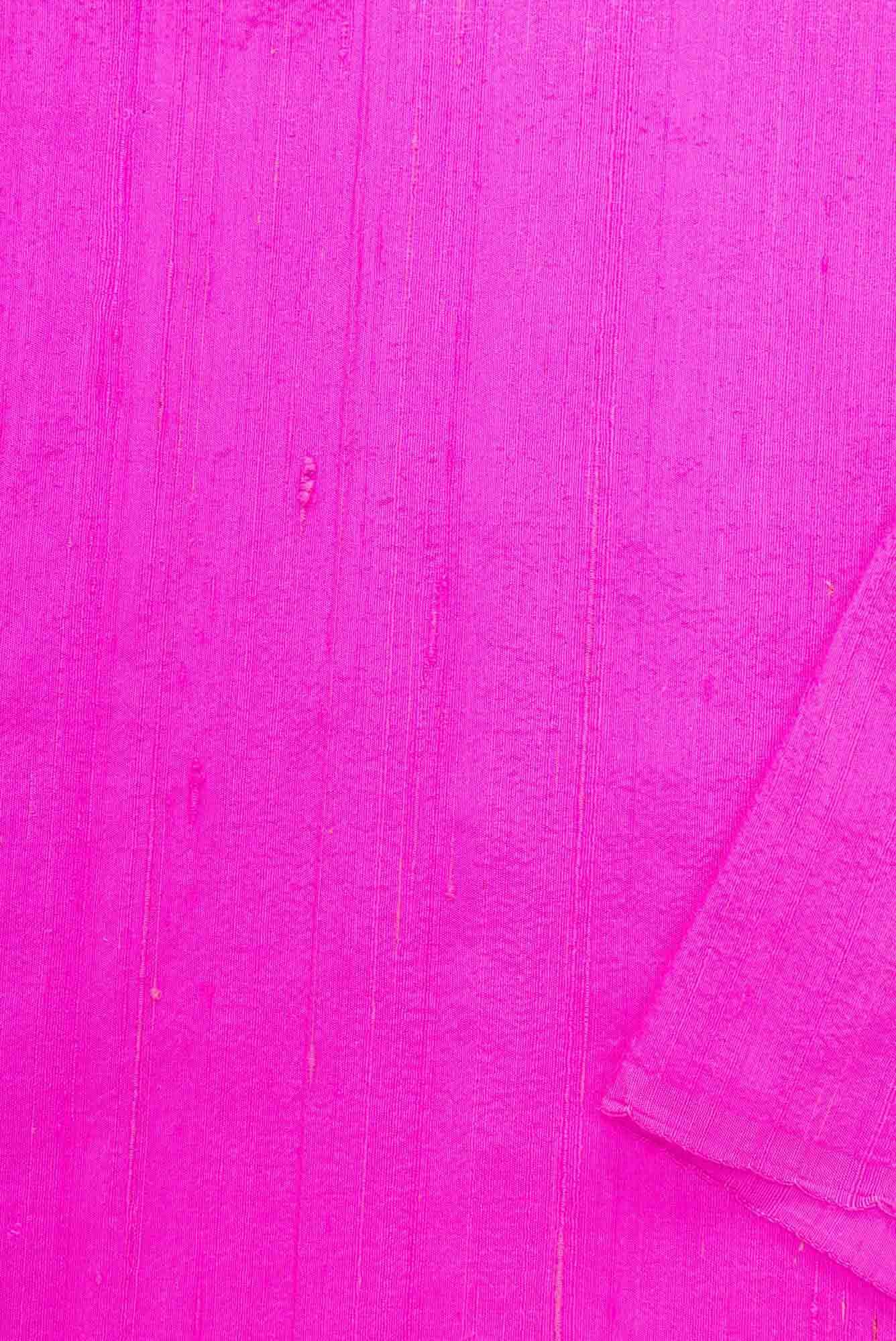 Pink Raw Silk Dress Material