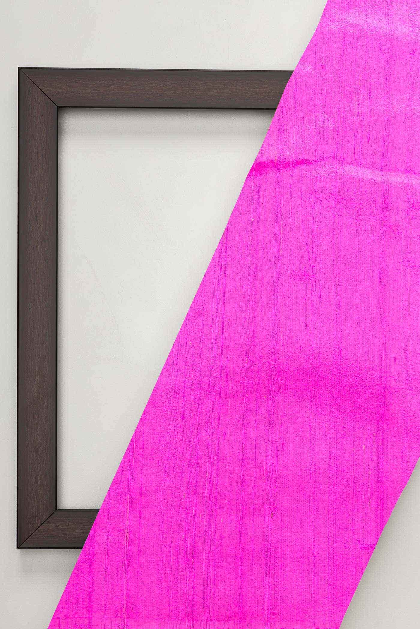 Pink Raw Silk Dress Material